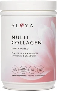 Alaya Naturals Multi Kollagen Pulver, 13,55 oz (40 Portionen) - Bild 1 von 4