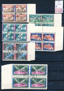 XE44657 Belgium 1958 Brussels expo blocks of 4 used - Imagen 1 de 1