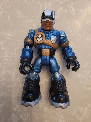 Fisher Price Rescue Heroes - Jake Justice - Police Officer Action Figure - 6" - Image 1 of 4