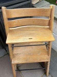 Trona Stokke Tripp Trapp en haya, modelo anterior a 2006 en buen estado usada. - Imagen 1 de 7
