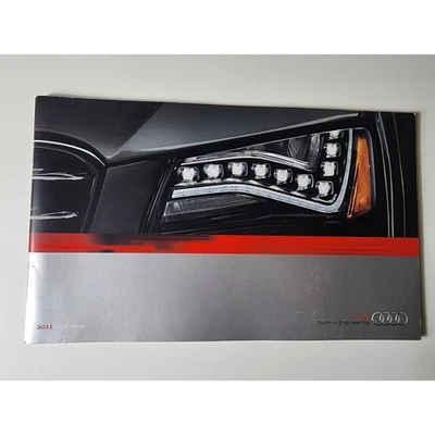 2011 AUDI Full Line Car Brochure Catalog - R8 A8 A6 S6 S5 S4 TTS TT A5 A3 Q5 Q7 - Image 1 of 4