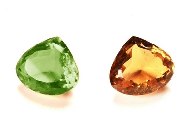 41.60 Cts.  Alexandrite Multi Color Change Pear Shape Certified Gemstone - Image 1 of 4