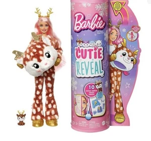 Barbie Cutie Reveal Sparkle Serie - Rentier Hirsch Plüsch Kostüm NEU! - Bild 1 von 5
