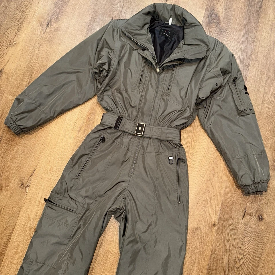 Bogner Ski Suit Womens 4 One Piece Snowsuit Snow Bib Vtg Jumpsuit Goan Thylmann - Image 1 of 4