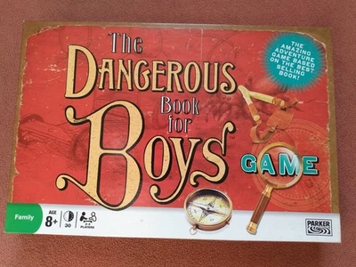 Board/Adventure/Family Game-The Dangerous Book For Boys Game, 8+, 2-4 players  - Image 1 of 4