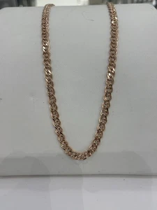 Cadena ORO 585 collar oro rojo 7,3 gramos.60 cm.Collar nuevo+etiqueta.Oro 14KT - Imagen 1 de 8