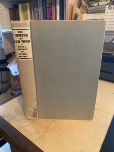 Horowitz & Sparkes Towers of New York Memoirs of Master Builder 1937 1st SIGNED - Picture 1 of 1