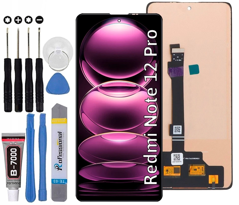 Für Xiaomi Redmi Note 12 Pro 5G Bildschirm LCD Display INCELL Touchscreen