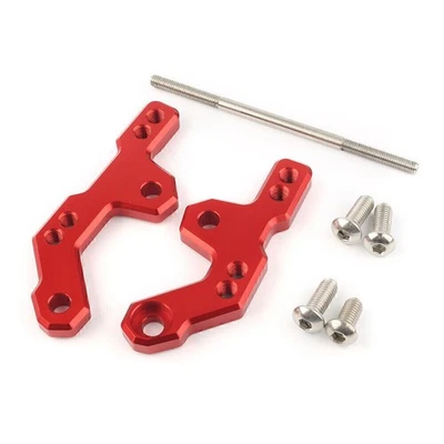 Rearset Base Mounting Bracket For Kawasaki NINJA 250 300 Z250 Z300 2013-2016 Red - Image 1 of 2