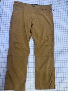 KUHL Radikl Braun Hose Herren 38x30 Actual 37x29 Straight Outdoor Wandern Freizeit - Bild 1 von 19