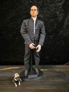 CUSTOM MADE MEN IN BLACK 12" AGENT K WITH FRANK THE PUG - Picture 1 of 9