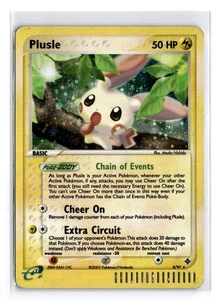 Plusle 8/97 EX Drache e-Serie Pokemon Karte Holo Foil Rare HP - Bild 1 von 2