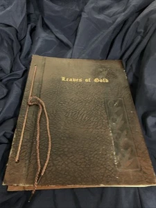 Leaves of Gold by Clyde Francis Lytle Revised Edition Hardcover Christian 1948 - Picture 1 of 21