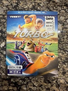 Dreamworks Turbo Movie Blu Ray DVD Digital Bundle Case With Sleeve - Picture 1 of 2