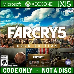 Far Cry 5 Gold Edition Xbox One, X|S  KEY🔑Argentina Region ☑VPN Global ☑No Disc - Picture 1 of 2