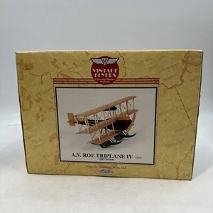 VINTAGE FLYERS A.V. ROE TRIPLANE IV HERITAGE MINT - Picture 1 of 8