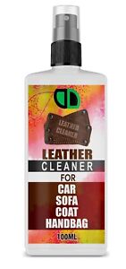 DD LEATHER CLEANER - SOFAS / FURNITURE / SHOES / CAR SEATS / JACKETS - 100ml