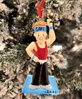2023 NAME PERSONALIZED CHRISTMAS TREE ORNAMENT Work Out Gym Bodybuilder Trainer