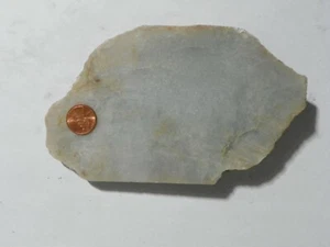 Jade Rough Burmese Jadeite Polished Specimen 469 Grams Pale Green - Picture 1 of 2