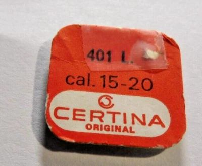 VÁSTAGO DE BOBINADO CERTINA 15.20 PARTE # 401. NUEVO STOCK ANTIGUO. ABIERTO. Foto 1 de 2