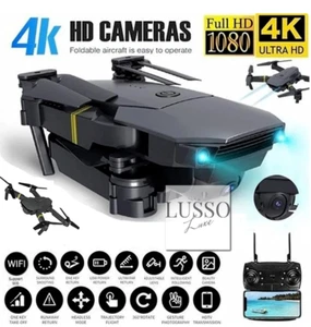 MINI DRONE PIEGHEVOLE QUADRICOTTERO CON FOTOCAMERA TELECAMERA 4K SMARTPHONE WIFI - Foto 1 di 9