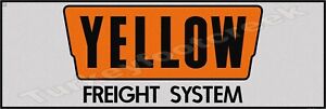 Yellow Freight System 8" X 24" Metal Sign