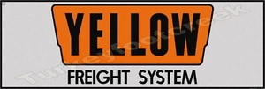 Yellow Freight System 8" X 24" Metal Sign - Picture 1 of 1