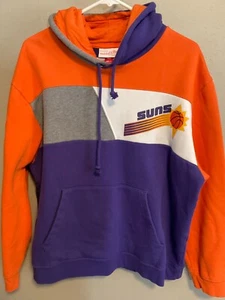 MITCHELL & NESS COLOR BLOCKED FLEECE HOODIE PHOENIX SUNS XL - Picture 1 of 10