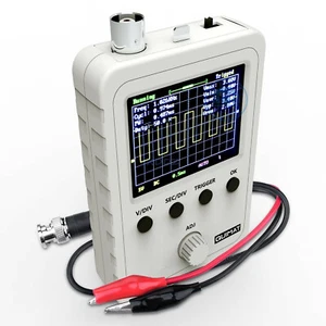 New Assembled DSO150 2.4 inch LCD Display Digital Oscilloscope with Test Clip - Bild 1 von 4