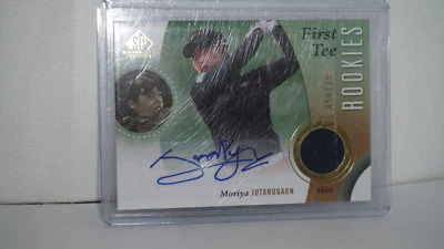 Moriya Jutanugarn UD Upperdeck Autograph First Tee Rookie #71 Shirt 58/199 - Image 1 of 2