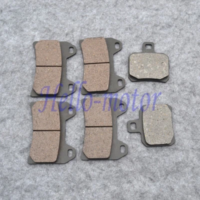 Front+Rear Brake Pads For Cagiva Raptor 650 1000 V-Raptor 02-06 Xtra-Raptor 1000 - Image 1 of 4