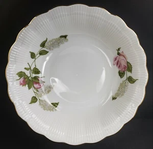 Vintage Walbrzych Poland  Briar Rose Round Vegetable Bowl  9" - Picture 1 of 6