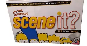 The Simpsons Deluxe Edition Scene It? DVD Board Game NEW Sealed Animated TV Show - Picture 1 of 4
