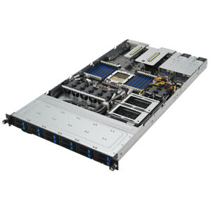 ASUS RS500A-E12-RS12U 1U Server 12X2.5" 768G RAM, AMD EPYC 9754 CPU, 4T M.2 SSD