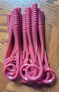 20 Pack of 7" Bungee Reflex Worms in Hubba Bubba Pink Color - Picture 1 of 3