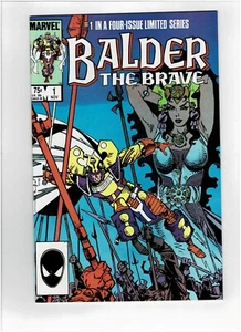 Balder the Brave THOR (Marvel 1985) #1-4 Complete Set Direct Black Spidey Edit - Picture 1 of 8