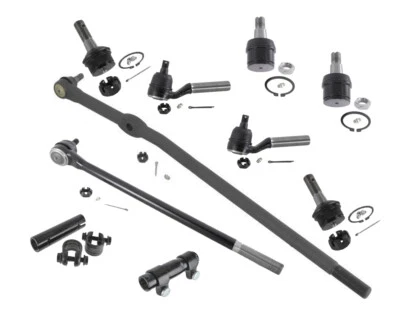 4x4 Ford F-250 HD Pickup Steering Tie Rods Center Link Drag Bar Ball Joints Ends - Image 1 of 4