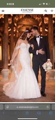 Vestido de novia Essence of Australia D2518 usado talla 12.  Foto 1 de 4