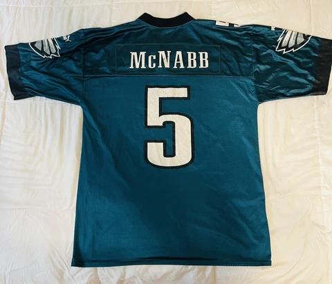 Donovan McNabb Philadelphia Eagles Jersey Size Large Puma Green Replica Cover