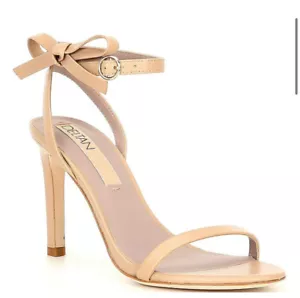 Deltan Miranda Ankle Bow Detail Dress Sandals 3" heel, NWOT 8.5M - Picture 1 of 3