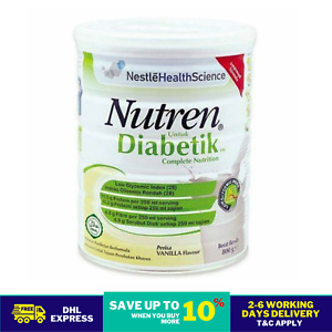 Nestle Nutren Diabetic Complete Nutrition 800g Vanilla Flavor FREE SHIPPING