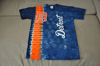 NWOT Detroit Tigers Men's Tie Dye T-Shirt (M) Shirt Medium - Image 1 of 2