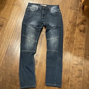Kaalu Herren Jeans Größe 34 X 32 Distressed Slim Straight Leg Stretch AA21 - Bild 1 von 18