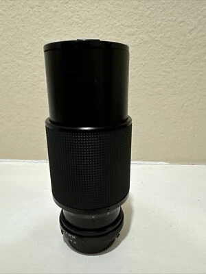 Lente de cámara Vivitar 75-205 mm 1:3,8 MC zoom de enfoque macro 62 mm SLR con tapas Foto 1 de 4