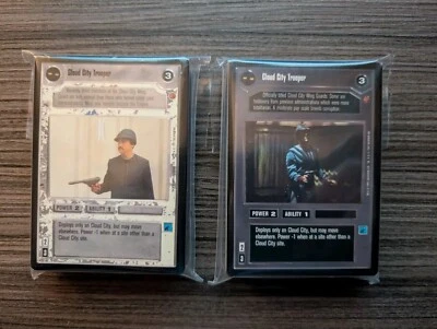 Star Wars CCG Cloud City Common/Uncommon Complete Set, 100 Cards, Pack Fresh,NM+ - Image 1 of 4
