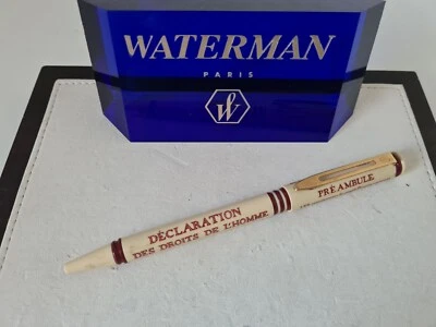Waterman Bicentenaire de la Revolution Francaise Kugelschreiber Kunststoff - Bild 1 von 3