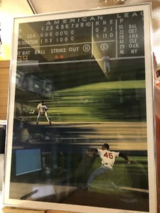 Boston Red Sox 1995 Framed Print 32" X 26" - Picture 1 of 4