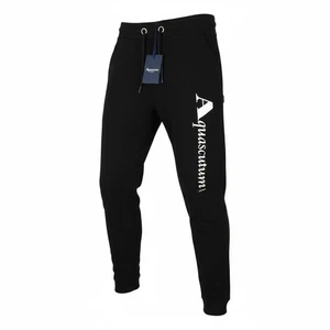 AQUASCUTUM FPIA38 Men's XL Black Logo Sweatpants Drawstring Waist All Season * - Picture 1 of 11
