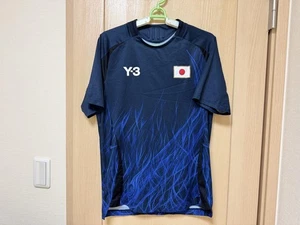 Adidas Y-3 Japan National Team Paris Olympics Authentic Soccer Jersey M Size - Picture 1 of 5