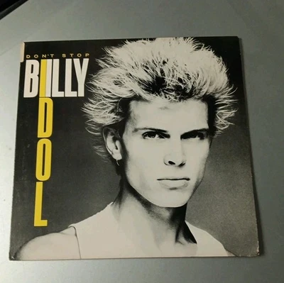 BILLY IDOL Dont Stop 1981 VINYL LP Album + POSTER Chrysalis Records PV44000 - Image 1 of 4